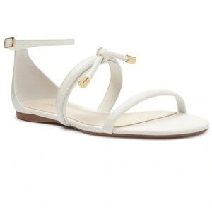 Arezzo Napa Capri White Sandal NIB